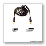 Belkin F3U133V-06-GLD Gold Series 6-Foot Hi-Speed USB 2.0 Cable
