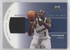 2002-03 Upper Deck MVP Materials Warm Up #BHW - Brendan Haywood