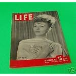 Life Magazine October 25, 1943 -- Cover: Mary Martin book cover