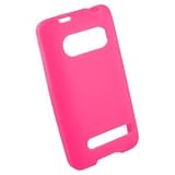 Hot Pink Gel Skin Case for HTC EVO 4G Sprint