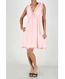Pink Ruffle Dress -- Size:3x Color:Pink