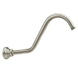 Moen Showhouse S113BN Waterhill Waterhill Rainfall Shower Arm & Flange Kit, 1/2 Ips