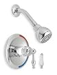 Trident 6PB42 Faucet, Shower, Single Lever, Chrome Finish