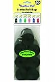 Pet Supplies : 5Star Coreless Scented Dog Walking Poop Bags Black 105 Count