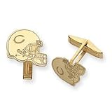 14K Chicago Bears Helmet Cuff Links