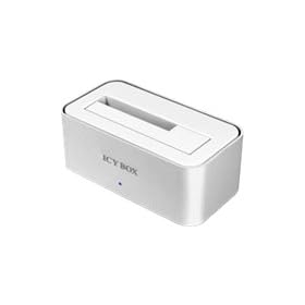 Icybox IB-111StUS2-Wh Docking Station for 2.5-inch and 3.5-inch SATA HDDs