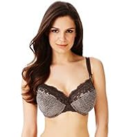 Per Una Jasmine Lace Animal Print Non-Padded DD-GG Bra