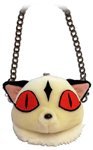Inu Yasha Kirara Plush Cat Lady Bag InuYasha Coin Purse