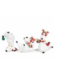 From Amazon.com. Click for details:
 Fitz and Floyd Snowflake & Jake Reindeer Tumblers Set of 3 Fitz and Floyd Snowflake & Jake Reindeer Tumblers Set of 3