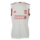 adidas Liverpool Sleeveless Shirt Junior White 7-8/26-28