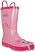 Kid's Pink Kitty Cat Rubber Waterproof Rain and Garden Boots