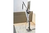 4' Folding Crane With Ac Electric Hoist, 15' Strap & 12x12 Surface Mount Kit