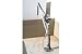 4' Folding Crane With Ac Electric Hoist, 15' Strap & 12x12 Surface Mount Kit