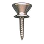 Allparts 2 Strap Buttons w/Screws Nickel