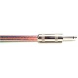 HOSA SPEAKER CABLE, CLEAR INSULATION, 16AWG x2, 20 ft. Uses Standard-shell 1/4" Plugs.