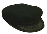 Greek Fisherman Hat, Black Wool