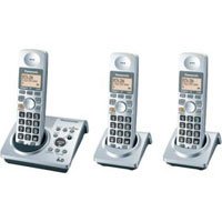Panasonic Dect 6.0 Series 3 Handset Cordless Phone System with Answering System (KX-TG1033S)
