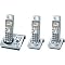 Panasonic DECT 6.0-Series 3-Handset Cordless Phone System with Answering System (KX-TG1033S)
