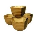 Gold Dust Set of 4 Bowls - Black