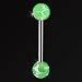 Super Swirl U.V. Reactive Barbell