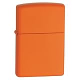 Zippo Orange Matte Lighter / ZI231