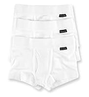 3 Pack Autograph Superfine Pure Cotton Plain Trunks