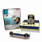 MP3 Player, 1GB SD Card, Blue Speaker and Batteries