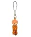 VANCA Craft Petit Mini Mascot Leather Dog Cell Phone Charms * GERMAN SHEPHERD DOG *