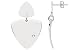Sterling Silver Earrings w/Diamond Accents