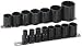 Armstrong 20-650 15pc. 1/2 Drive 12pt Black Oxide Fractional Socket Set