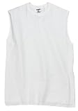 NEW JERZEES - Sleeveless T-Shirt White-3XL