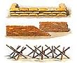 1/48 Brick/Sandbag/Barricade Set