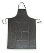 Condor 4T296 Apron, Nitrile, Black