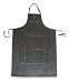 Condor 4T296 Apron, Nitrile, Black