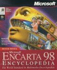 Microsoft Encarta '98, Encyclopedia, British version, 2 CD-ROMs The World Standard In Multimedia Encyclopedias. 33,000 in-depth articles. For Windows 95 / NT Workstation 4.0