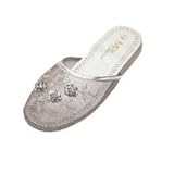 Mesh Slippers - Silver