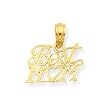 14K Best Mom with Heart Shaped         O     