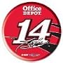 NASCAR TONY STEWART OFFICIAL LOGO 3" DOMED DECAL