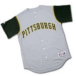 Zach Duke #57 Pirates YOUTH AWAY Replica Jersey