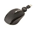 LogiLink Maus Laser USB Mini mit Kabeleinzug