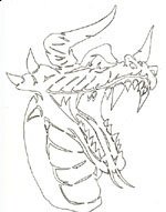 Dragon Stencil 2