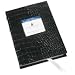 Gallery Leather - Black Alligator Journal with Window