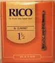RICO Bb clarinet reeds Box (10) Strength 1.5
