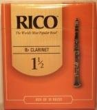 Rico Bb Clarinet Reeds, 1.5 10-pack