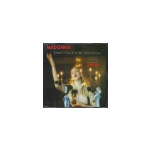 Don't Cry for Me Argentina by Madonna (Audio CD - 1997) - Import