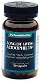 Longest Living Acidophilus Plus 100 Capsules