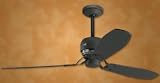 Hunter Ceiling Fans 28122 Tribeca Fan - Remote Graphite Contemporary Indoor Fan 60 Blades
