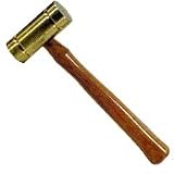K Tool International (KTI71715) 24oz. 1-1/4in. Head Diameter Brass Hammer