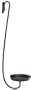 Hill Design 41502 Plant Sconce Top Mount, Black