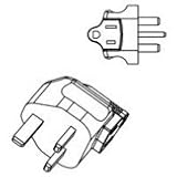 eXpansys US 3-Pin Inlet - UK Outlet Plug